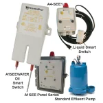 Goulds ELKT2EC0511 Goulds Model LS2 Elevator Pump Kit 1 2HP 115V
