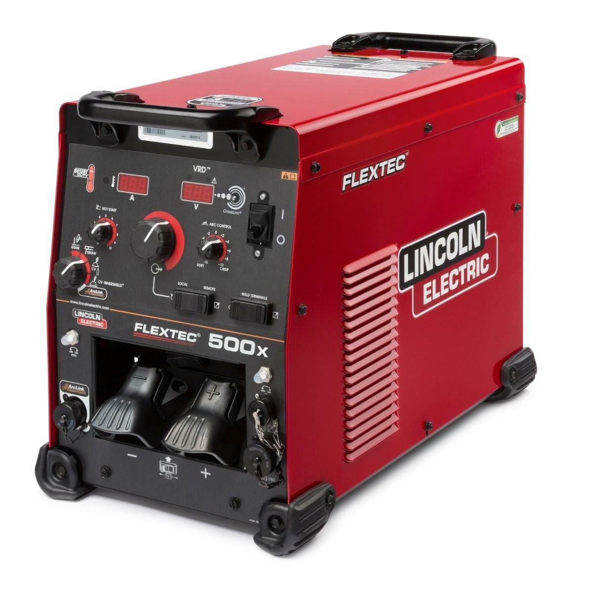 LINCOLN FLEXTEC 500X PULSED MIG MULTI PROCESS WELDER K3607 1 1 1
