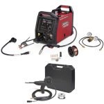 LINCOLN POWER MIG 211I MIG WELDER WSPOOLGUN K6080 1 
