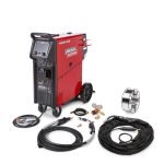LINCOLN POWER MIG 360 MULTIPROCESS WELDER ALUMINUM AUTO REPAIR ONE PAK K4663 1 1 1