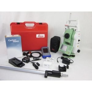 Leica TS12P 3 R400 Robotic Total Station With Carlson Mini