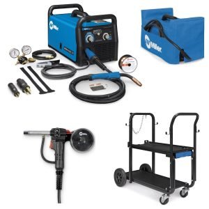 MILLER MILLERMATIC 211 MIG WELDER AND ACCESSORIES 907614 