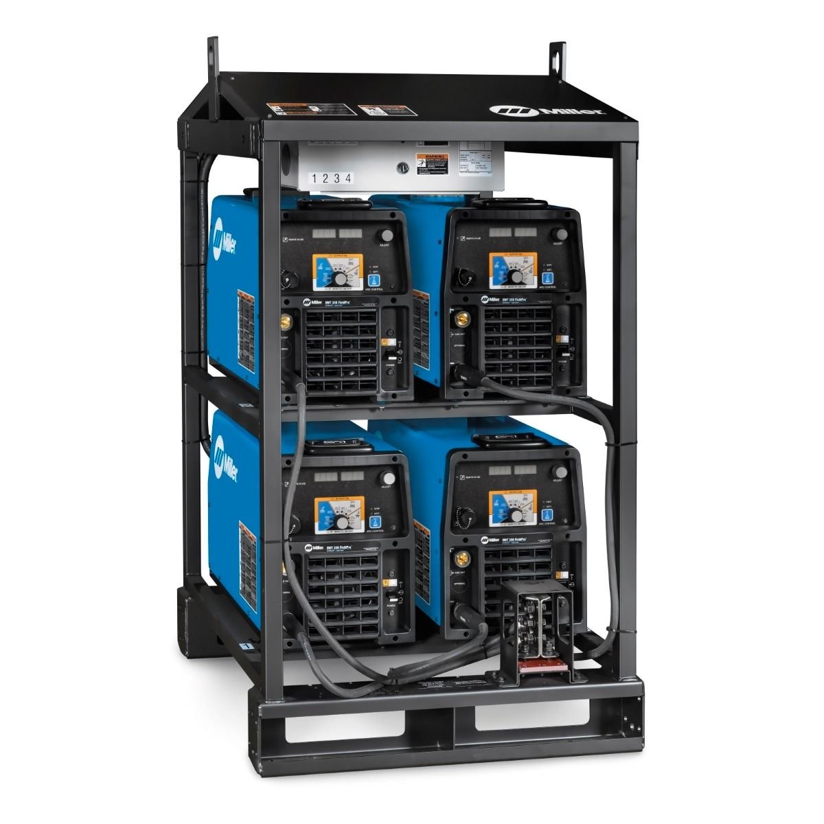MILLER XMT 350 FIELDPRO ARCREACH 4 PACK RACK 907739